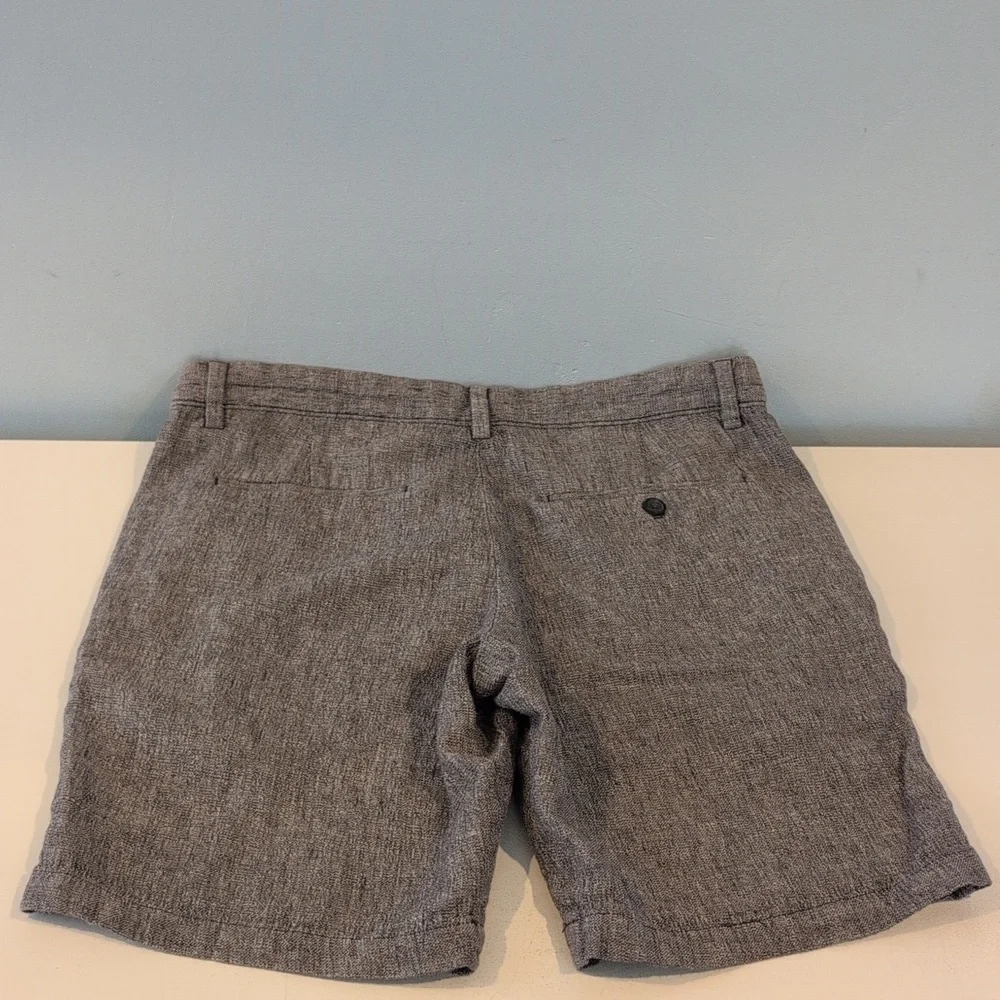 Banana Republic Men's 33 x 8.5 Linen Cotton Blend Aiden Short